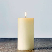 Load image into Gallery viewer, Uyuni Flameless Pillar Candles - Ivory (4 Sizes)