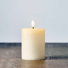 Load image into Gallery viewer, Uyuni Flameless Pillar Candles - Ivory (4 Sizes)