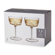 Load image into Gallery viewer, Beau Crystal Cocktail Coupes (Online Only)