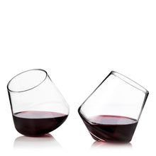 Load image into Gallery viewer, Rolling Crystal Wine Glasses Set of 2 (Online Only)