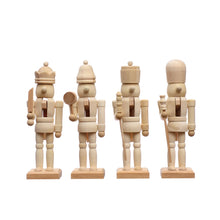 Load image into Gallery viewer, Natural Wood Nutcracker (4 Styles)