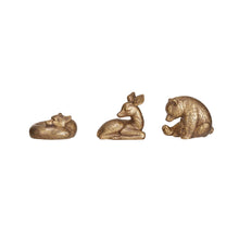 Load image into Gallery viewer, Resin Animal with Antique Gold Finish (3 Styles)