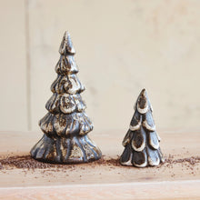 Load image into Gallery viewer, Tall Matte Brown Stoneware Tree with Reactive Glaze