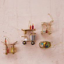 Load image into Gallery viewer, Metal Bar Cart Ornament (4 Styles)
