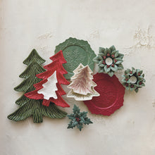 Load image into Gallery viewer, Ceramic Tree Shaped Platter, Green