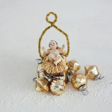 Load image into Gallery viewer, Resin Vintage Reproduction Baby Jesus Ornament