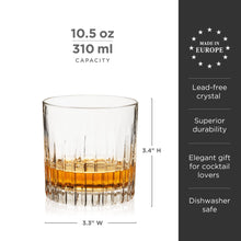 Load image into Gallery viewer, Reserve Milo Crystal Neat Glasses, Set of 4 (Online Only)