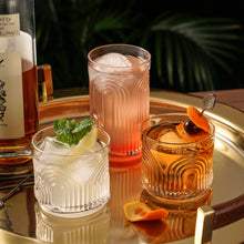 Load image into Gallery viewer, Beau Crystal Lowball Tumblers Set of 4 (Online Only)