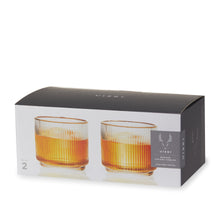 Load image into Gallery viewer, Meridian Crystal Lowball Tumblers Set of 2 (Online Only)