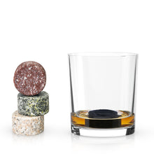 Load image into Gallery viewer, Glacier Rocks Granite Multi-Color Disks Set of 4 (Online Only)