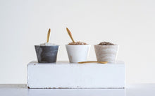Load image into Gallery viewer, Pinch Pot w/ Brass Spoon (3 Styles)