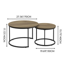 Load image into Gallery viewer, Round Nesting Coffee Tables (Set of 2) [Online Only]
