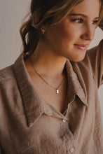 Load image into Gallery viewer, Believe in Miracles Mini Tag Necklace
