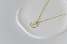 Load image into Gallery viewer, The Lennon 18k Gold Plated Cross Charm Necklace
