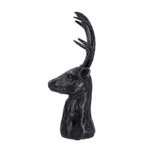 Load image into Gallery viewer, Darby 8-Point Deer Head Black
