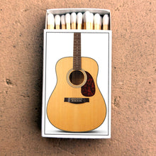 Load image into Gallery viewer, Acoustic Guitar Matchbox
