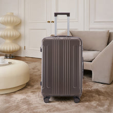 Load image into Gallery viewer, Brown 3-Piece ABS Spinner Wheel Luggage Set [Online Only]
