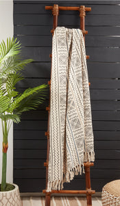 Mudcloth Throw Blanket