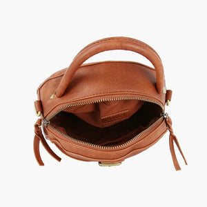 Women Circle Shoulder Crossbody Bag Purse (Various Colors)