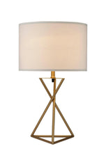 Load image into Gallery viewer, Ester Mid-Century Metal Table Lamp in Matte Gold [Online Only]
