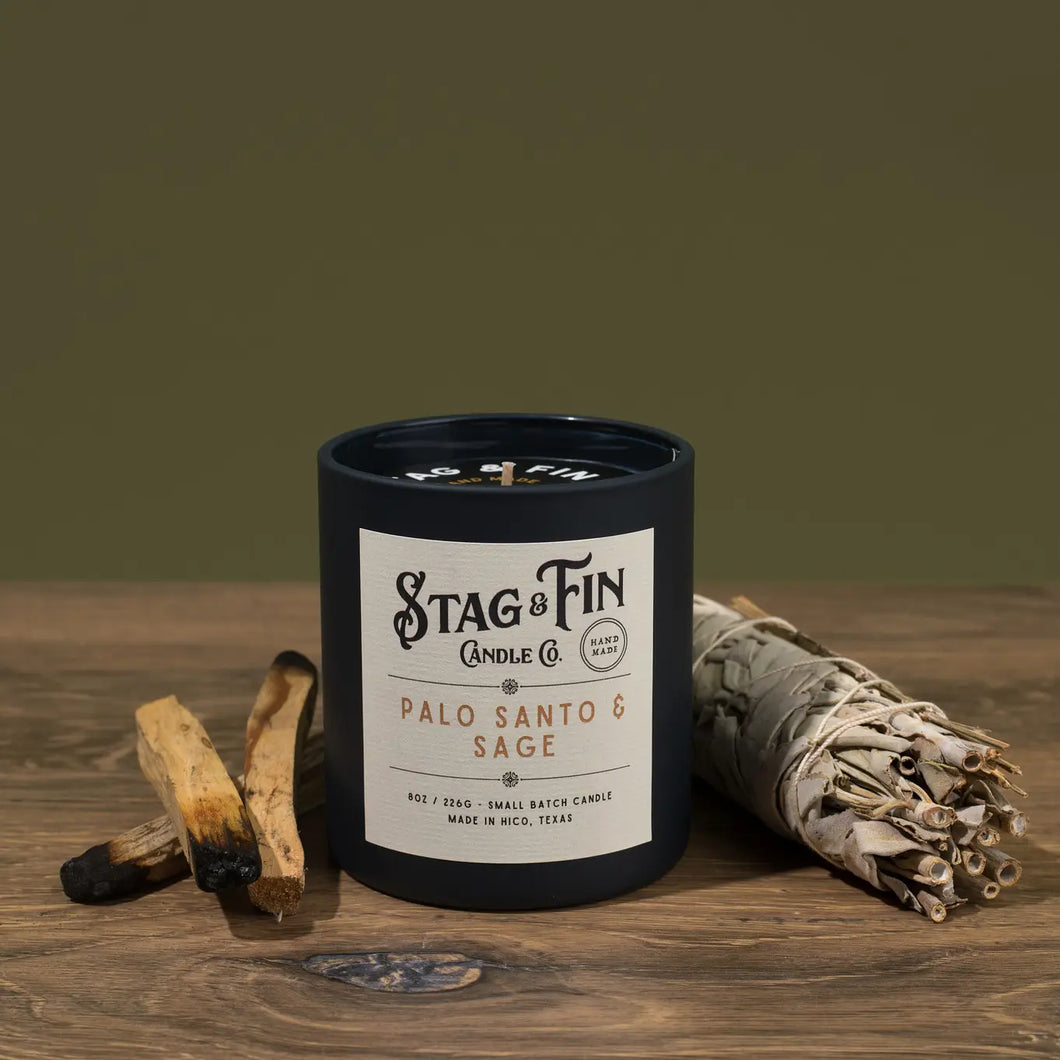 Palo Santo and Sage Candle