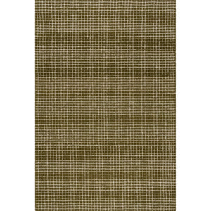 Melrose Checked Wool Area Rug (Moss)