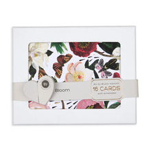 Load image into Gallery viewer, Bloom Notecards  with Envelopes - Set of 16
