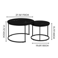 Load image into Gallery viewer, Round Nesting Coffee Tables (Set of 2) [Online Only]
