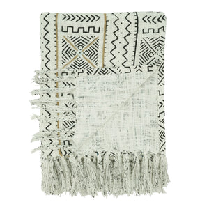 Mudcloth Throw Blanket