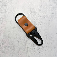 Load image into Gallery viewer, Leather Clip Keychain
