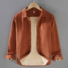 Load image into Gallery viewer, Cotton Corduroy Lined Shirt Jacket For Men (Various Colors/Sizes)
