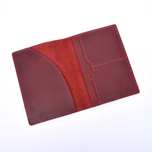Load image into Gallery viewer, Genuine Leather Passport Cover
