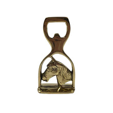 Load image into Gallery viewer, Horse Head &amp; Stirrup Bottle Opener
