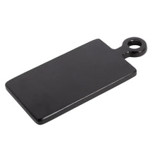 Load image into Gallery viewer, Black Acacia Wood Serving Board
