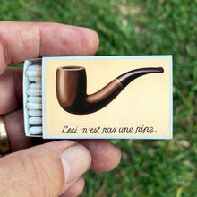 Load image into Gallery viewer, This Is Not a Pipe Magritte Matchbox
