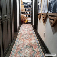 Load image into Gallery viewer, Rosman Distressed Washable Area Rug [Online Only]
