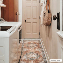 Load image into Gallery viewer, Rosman Distressed Washable Area Rug [Online Only]
