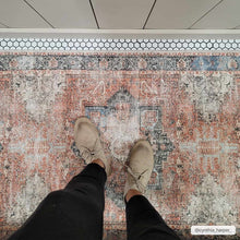 Load image into Gallery viewer, Rosman Distressed Washable Area Rug [Online Only]
