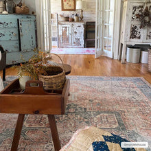 Load image into Gallery viewer, Rosman Distressed Washable Area Rug [Online Only]
