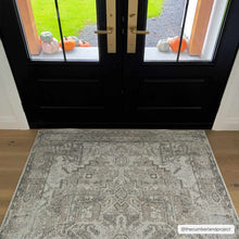 Load image into Gallery viewer, Hera Olive Boutique Washable Rug [Online Only]
