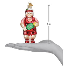 Load image into Gallery viewer, Pickleball Mrs. Claus Ornament [Online Only]
