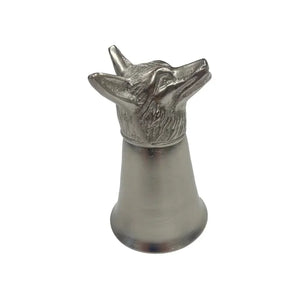Fox Head Stirrup Cup/Shot Glass