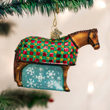 Load image into Gallery viewer, Snowflake Horse Ornament [Online Only]
