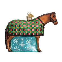 Load image into Gallery viewer, Snowflake Horse Ornament [Online Only]
