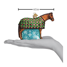 Load image into Gallery viewer, Snowflake Horse Ornament [Online Only]
