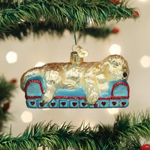 Load image into Gallery viewer, Sleepy Doodle Dog Ornament [Online Only]
