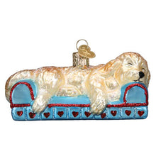 Load image into Gallery viewer, Sleepy Doodle Dog Ornament [Online Only]
