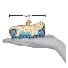 Load image into Gallery viewer, Sleepy Doodle Dog Ornament [Online Only]
