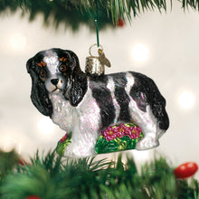 Load image into Gallery viewer, Black/white King Charles Spani Ornament [Online Only]
