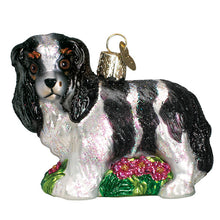 Load image into Gallery viewer, Black/white King Charles Spani Ornament [Online Only]
